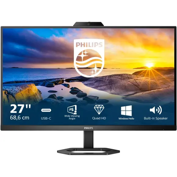 PHILIPS 27E1N5600HE 27" with Windows Hello Webcam LCD monitor