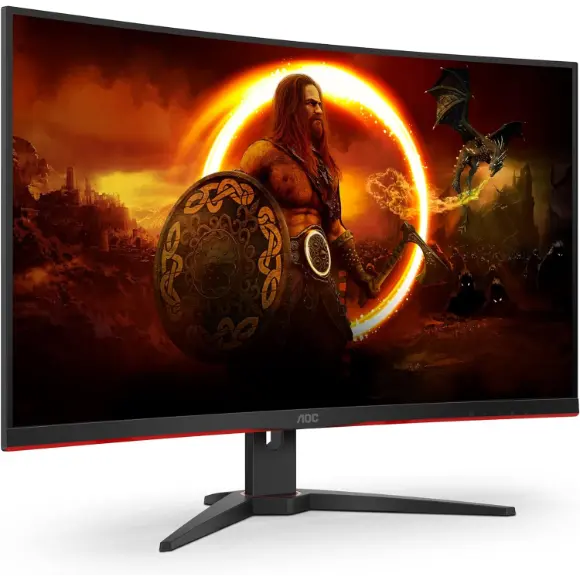 AOC C32G2ZE 32" FHD Curved Frameless Gaming Monitor