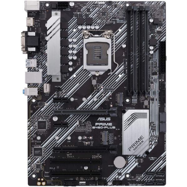 ASUS Prime B460-PLUS LGA 1200 (Intel 10th Gen) ATX Motherboard