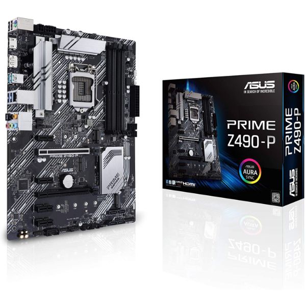 ASUS Prime Z490-P LGA 1200 (Intel 10th Gen) ATX Motherboard