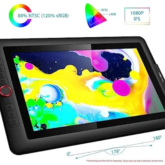XP-PEN Artist 15.6 Pro Tilt Support Graphics Drawing Tablet