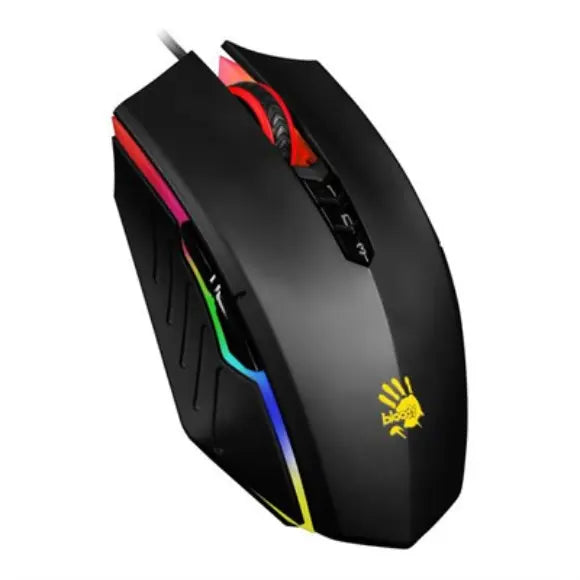 Bloody A70 Light Strike 4000 CPI Gaming Mouse Stone Black