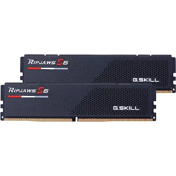 G.Skill RipJaws S5 5200MHZ 32GB (16x2) DDR5 Desktop Memory - Matte black