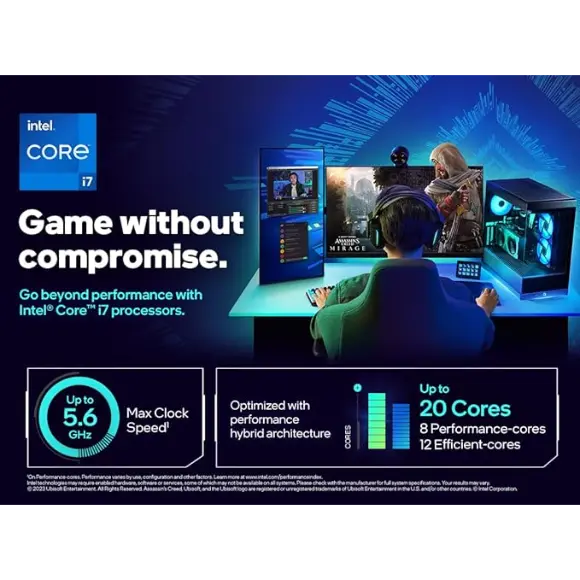 Intel Core i7-14700K New Gaming Desktop Processor