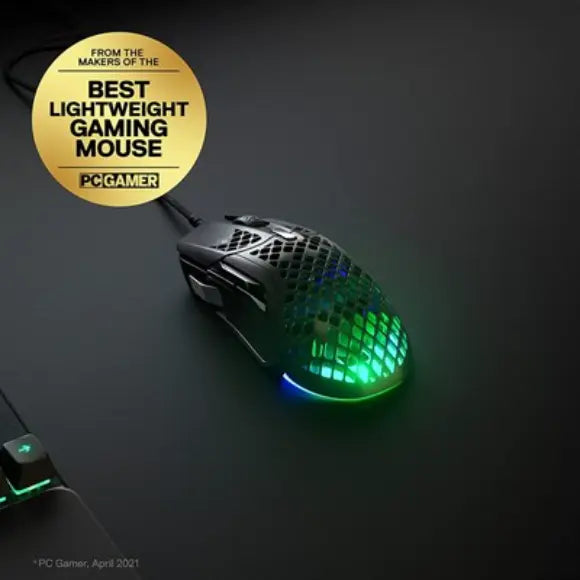 SteelSeries Aerox 5 Ultralight Multi-Genre Gaming Mouse (62401)