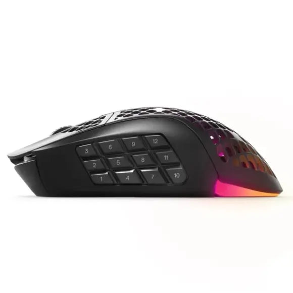 SteelSeries Aerox 9 Wireless Ultra Lightweight Optical Gaming Mouse – Black (62618)