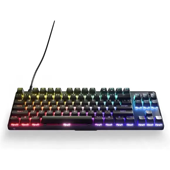 SteelSeries Apex 9 TKL Wired – Optical Mini Keyboard - Black (64847)