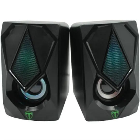 T-Dagger Black Box 2.0 Speakers with LED | T-TGS500