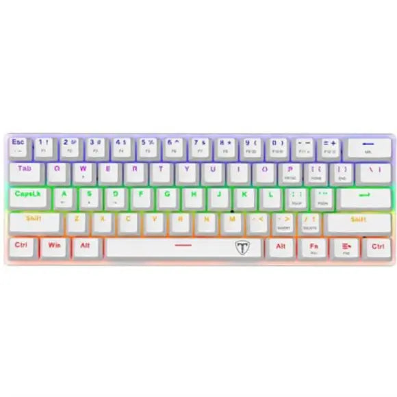 T-DAGGER Arena RGB Mechanical Gaming Keyboard - White | TGK321