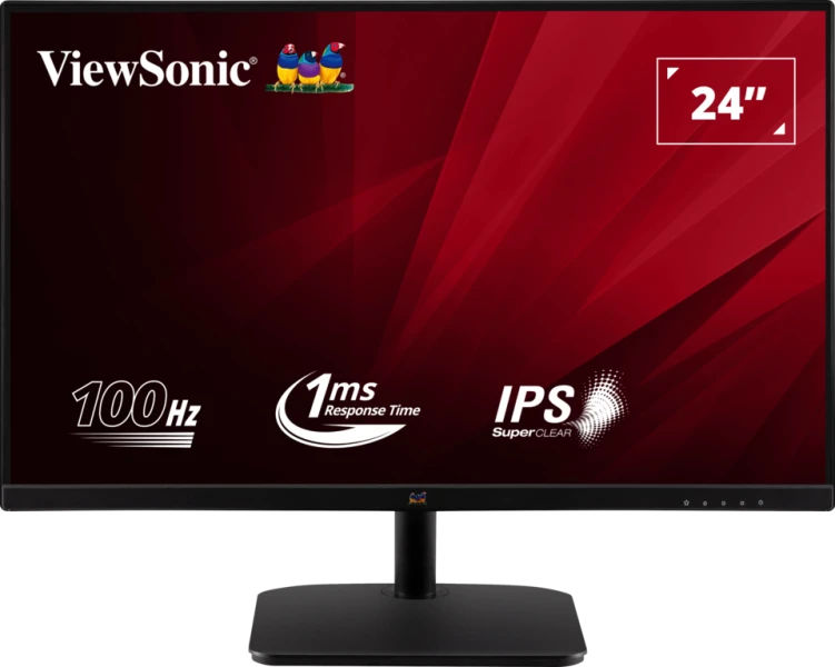 VIEWSONIC VA2432-H 24” 1080p IPS Monitor with Frameless Design