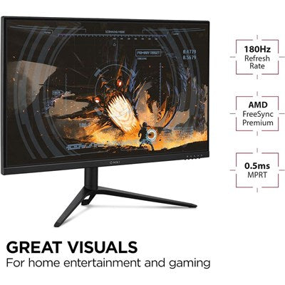 ViewSonic VX2728J-2K 27” 2K QHD 180Hz Gaming Monitor