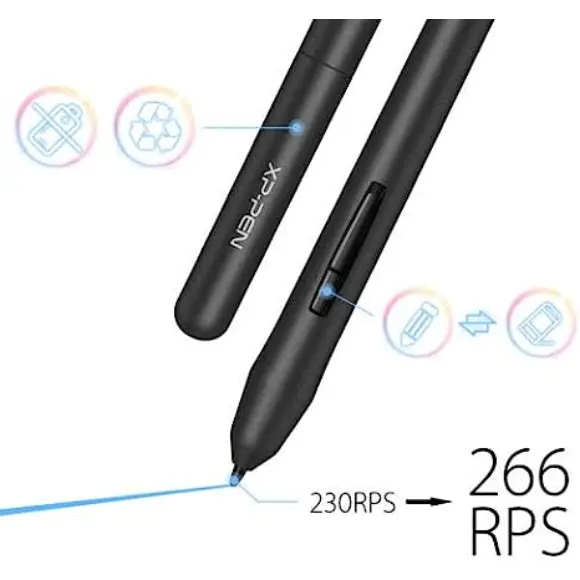 XP-PEN Star03 v2 Graphics Pen Drawing Tablet Digital Art Pad 10x6 inch
