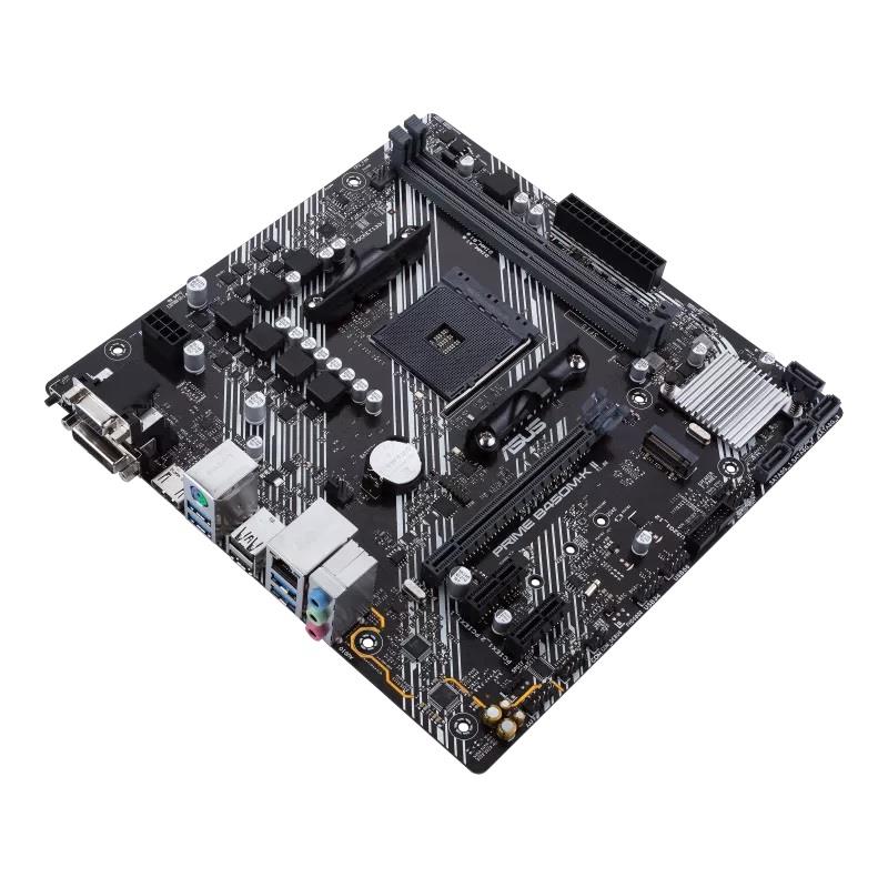 ASUS Prime B450M-K II AMD AM4 microATX Motherboard