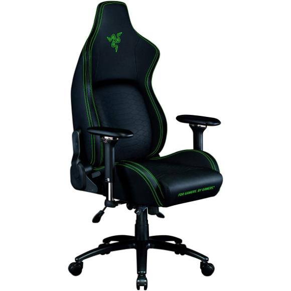 Razer Iskur Gaming-Chair: Ergonomic Lumber Support System - Memory Foam Head Cushion