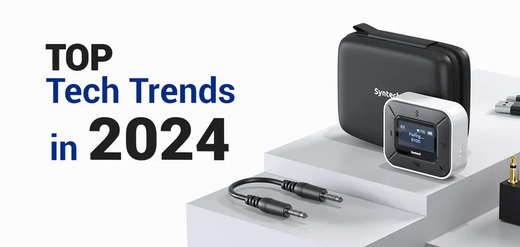 Infographic showcasing the top tech trends of 2024, highlighting innovations and advancements in various industries.