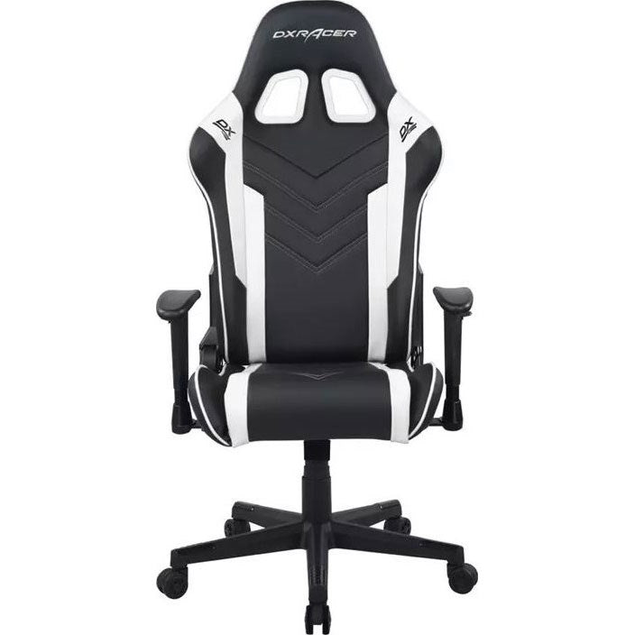 DXRacer PRINCE P132 Gaming Chair, White Black, GC-P132-NW-F2-158