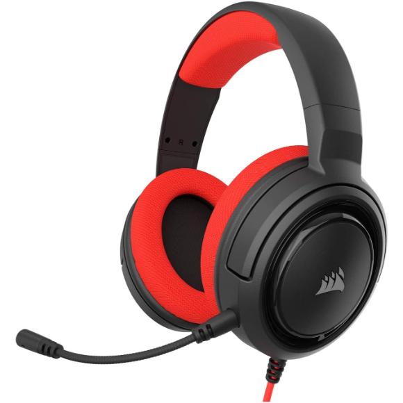 Corsair HS35 Stereo Gaming Headset Red