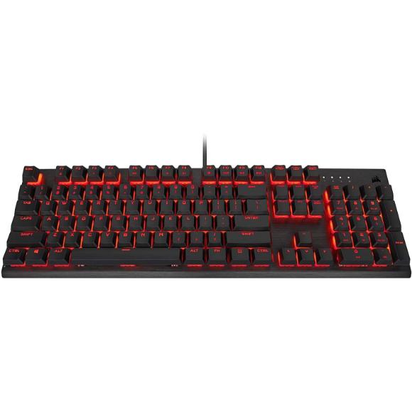 Corsair K60 PRO Mechanical Gaming Keyboard Red LED Backlighting