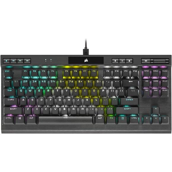 CORSAIR K70 RGB TKL – Champion Series Tenkeyless Mechanical Gaming Keyboard