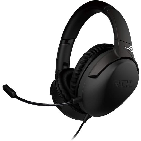 ASUS ROG Strix Go Gaming Headphones with USB-C Adapter | Ai Powered Noise-Cancelling Microphone | Over-Ear Headphones for PC, Mac, Nintendo Switch, and PS4