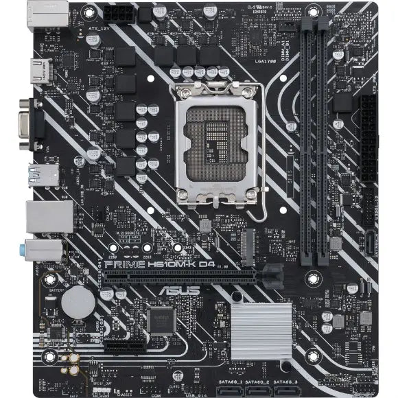 Asus PRIME H610M-K D4 Intel H610 LGA1700 mic-ATX Motherboard