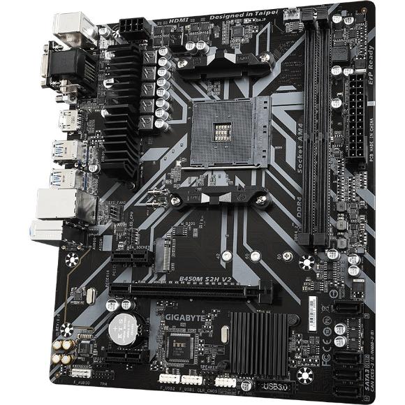 Gigabyte B450M S2H V2 AMD Ultra Durable Motherboard