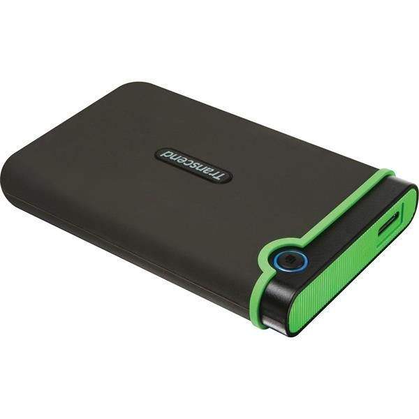 Transcend StoreJet 25M3 1TB USB 3.0 Portable Hard Drive - TS1TSJ25M3S Iron Gray Slim