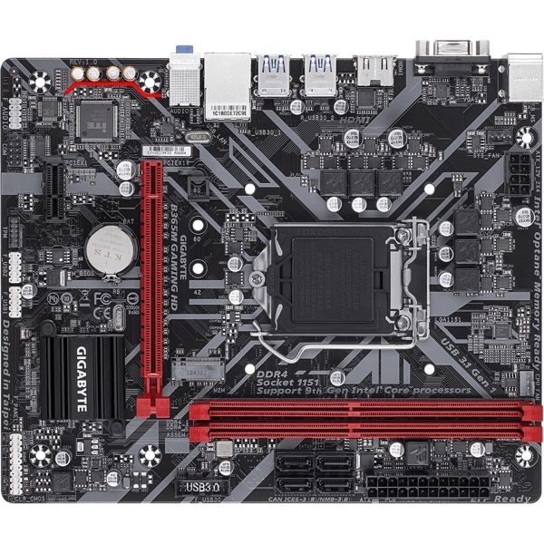 Gigabyte B365M GAMING HD Intel B365 Gaming Motherboard