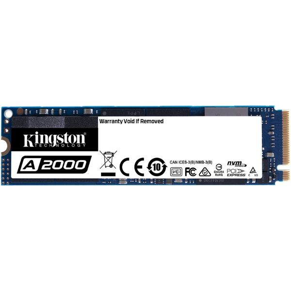 Kingston A2000 NVMe PCIe SSD 250GB M.2 2280