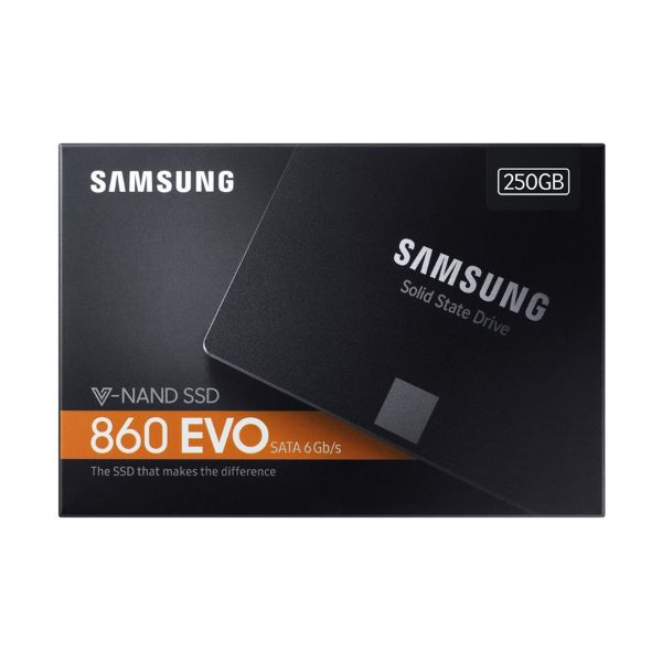 Samsung 250GB SSD 860 EVO SATA III 2.5" V-NAND, MZ-76E250BW