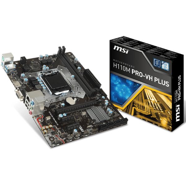 MSI H110M PRO-VH PLUS Intel H110 Motherboard