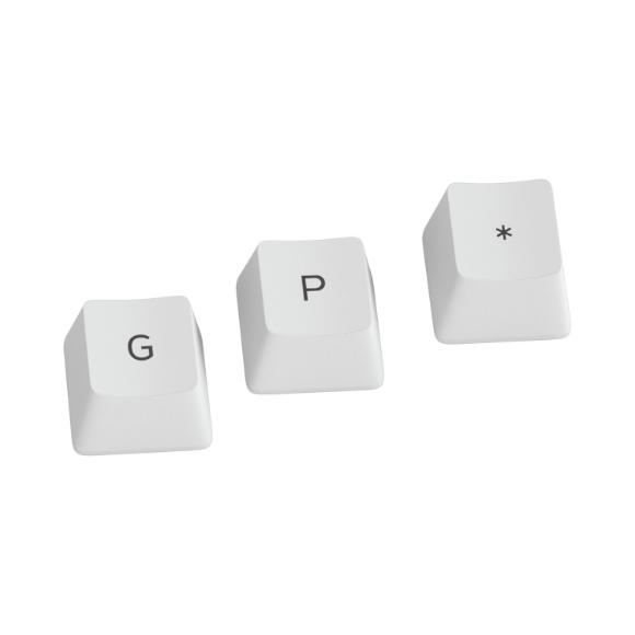 Glorious PBT Arctic White Key Caps For Gaming Keyboard