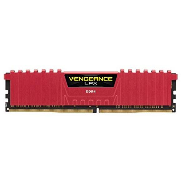 Corsair Vengeance LPX 8GB (1 x 8GB) DDR4 2400MHz C16 – Red