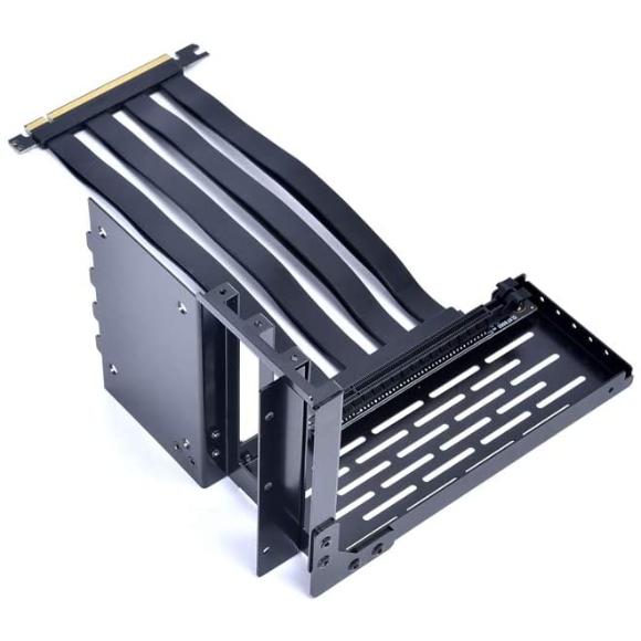 LIAN LI LAN2-1X Premium PCI-E x16 3.0 Black Extender Riser Cable 200mm and Covert Bracket for LANCOOL II