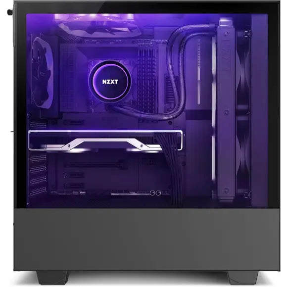 NZXT H510i -Compact ATX Mid-Tower PC Gaming Case - CA-H510i-B1 - Matte Black