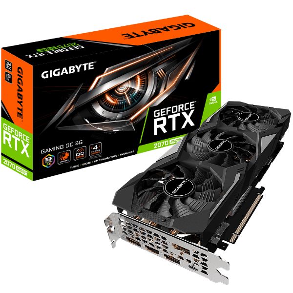 Gigabyte GeForce RTX 2070 Super Windforce OC 8G Graphics Card
