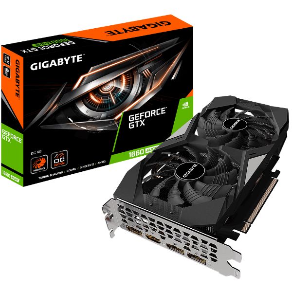 GIGABYTE GeForce® GTX 1660 SUPER OC 6GKey GV-N166SOC-6GD