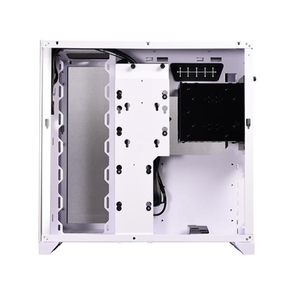 LIAN LI Dynamic White PC-O11, EATX/ATX/M-ATX (steel inside,  aluminium front panel).