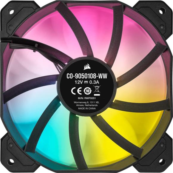 CORSAIR iCUE SP120 RGB Elite Single Fan