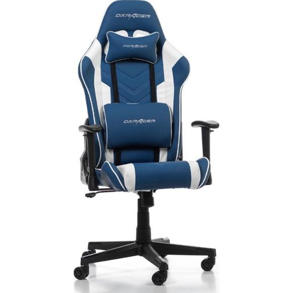 DXRacer PRINCE P132 Gaming Chair, Blue White, GC-P132-BW-F2-01