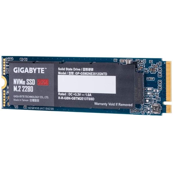 Gigabyte NVMe SSD 512GB GP-GSM2NE3512GNTD M.2 2280