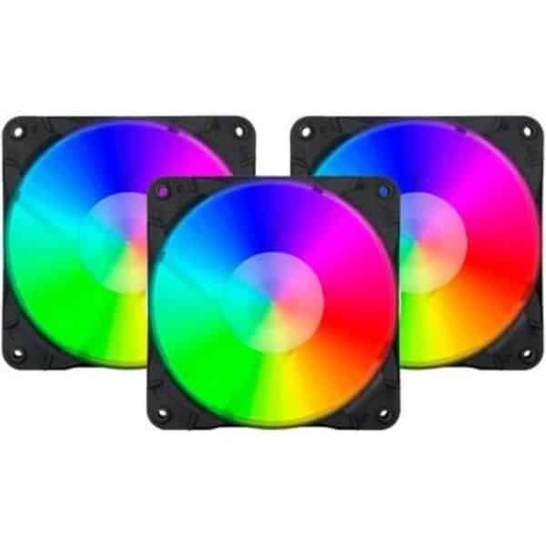 Redragon GC-F007 120mm RGB Triple Case Fan Pack