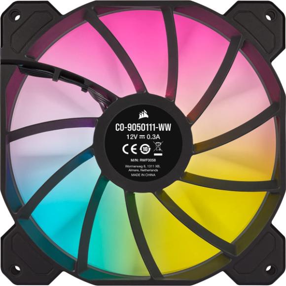 CORSAIR iCUE SP140 RGB Elite Single Fan