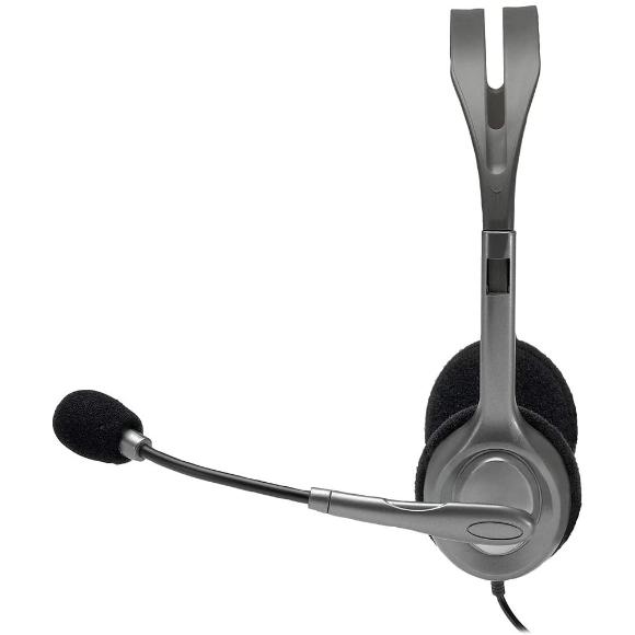 Logitech Stereo Headset H110 Silver