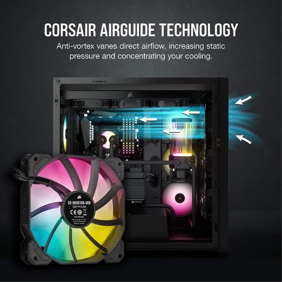 CORSAIR iCUE SP120 RGB ELITE Triple Fan Kit