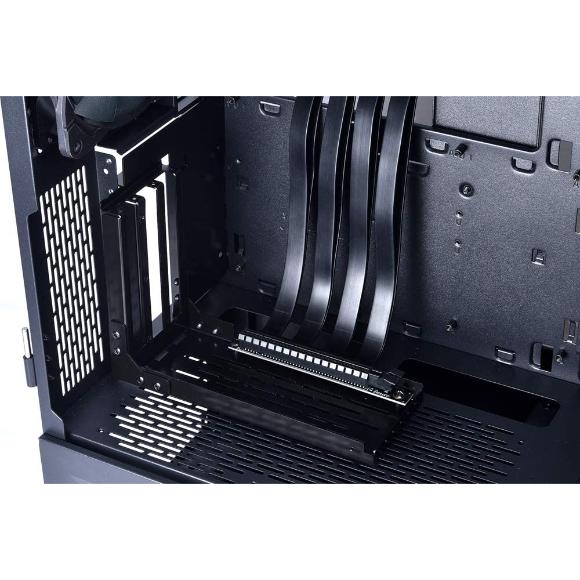 LIAN LI LAN2-1X Premium PCI-E x16 3.0 Black Extender Riser Cable 200mm and Covert Bracket for LANCOOL II/LANCOOL 2 NOT Compatible with RTX 3080/3090 and PCIE 4.0