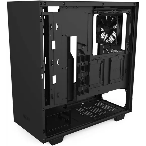 NZXT H510 Compact Mid-Tower Case with Tempered Glass - CA-H510B-B1- Matte Black