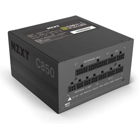 NZXT C850 -850W ATX Modular PSU 80 Plus Gold - NP-C850M