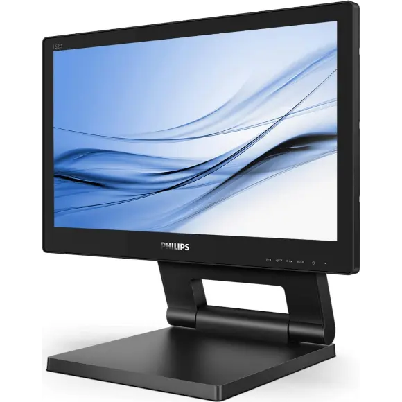 Philips 162B9T - 16 HD inch Touch Monitor, 60Hz, 4ms, TN, Speakers, Height Adjust (1366 x 768, 220 cd/m² HDMI/DVI/VGA/DP/USB 3.1)