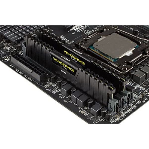 Corsair Vengeance LPX 16GB (2x8GB) DDR4 DRAM 3200MHz C16 Desktop Memory Kit - Black